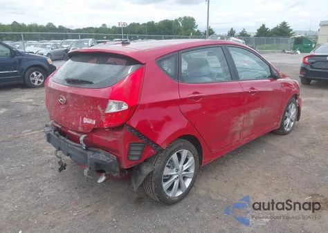 2012 Hyundai Accent Se from USA, damaged, VIN KMHCU5AE7CU054297